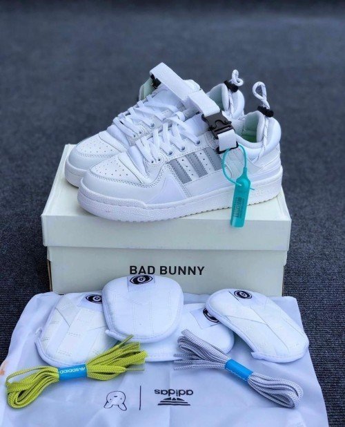 Adidass Forum Bad Bunny Full White - Image 2