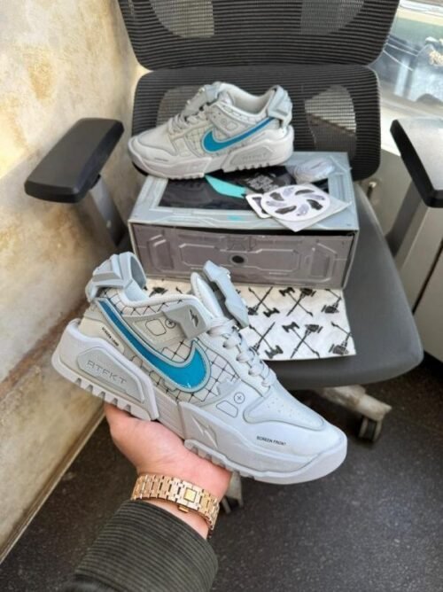 RTFKT_X_Ni ke_Dunk Genesis Grey Blue