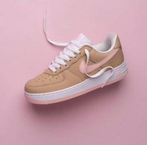 Nik ee Air force 1 Linen 1st Leather