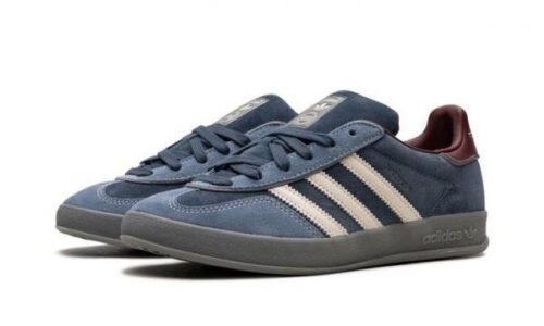 Adid_as Gazelle Indoor Crew Navy Burgundy