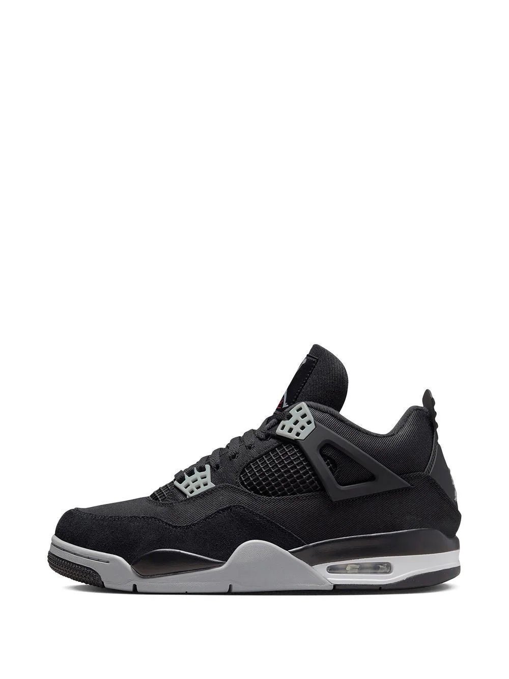Jordan Retro 4 BLACK CANVAS - Image 2
