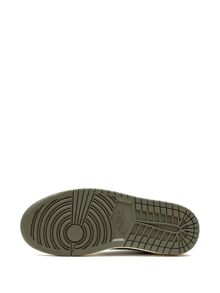 NIKE AIR JORDAN 1 LOW X TRAVIS SCOTT OLIVE - Image 4