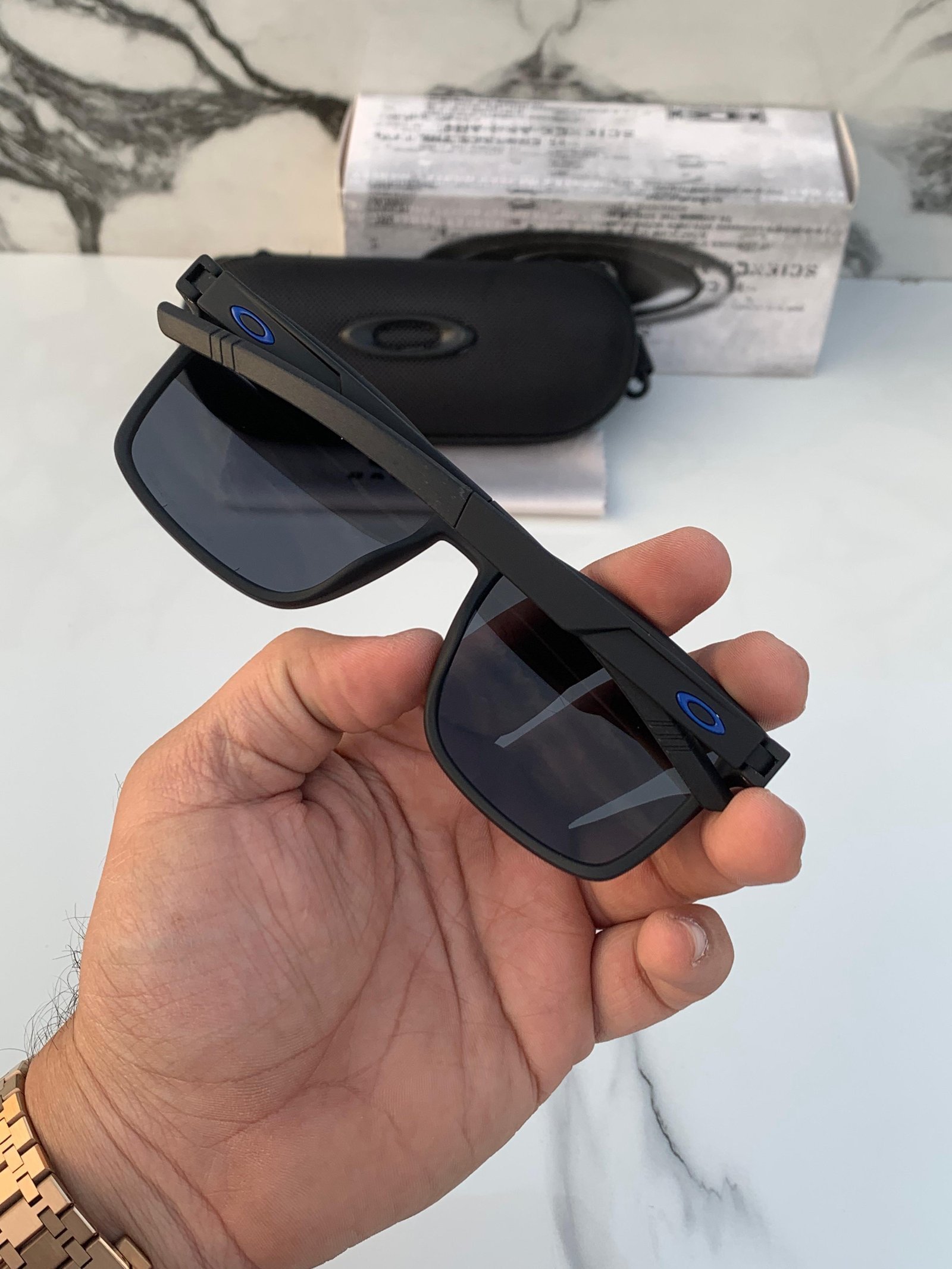 Branded Okly 83109 black Sunglasses (With Original Kit) - Image 3