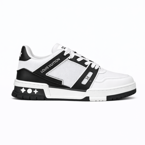 Louis Vuitton trainer black white TOP BATCH UA