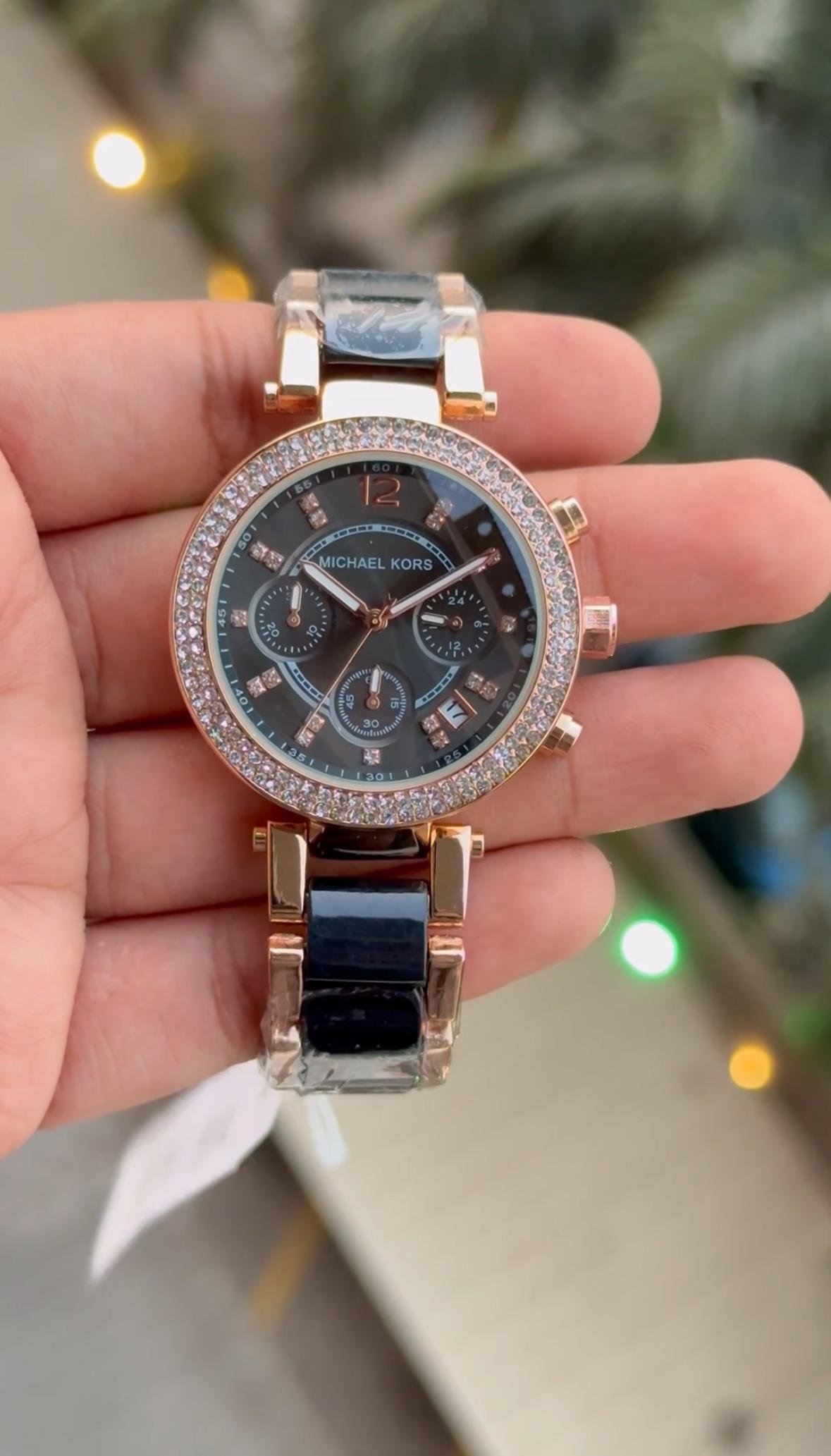 Michael Kors MK5896I Parker Chronograph Watch for Women - Image 2