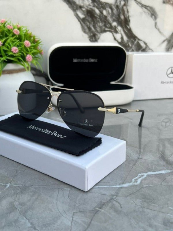 Branded Benz Sunglasses Black Shaded (With Original Kit) - Image 2
