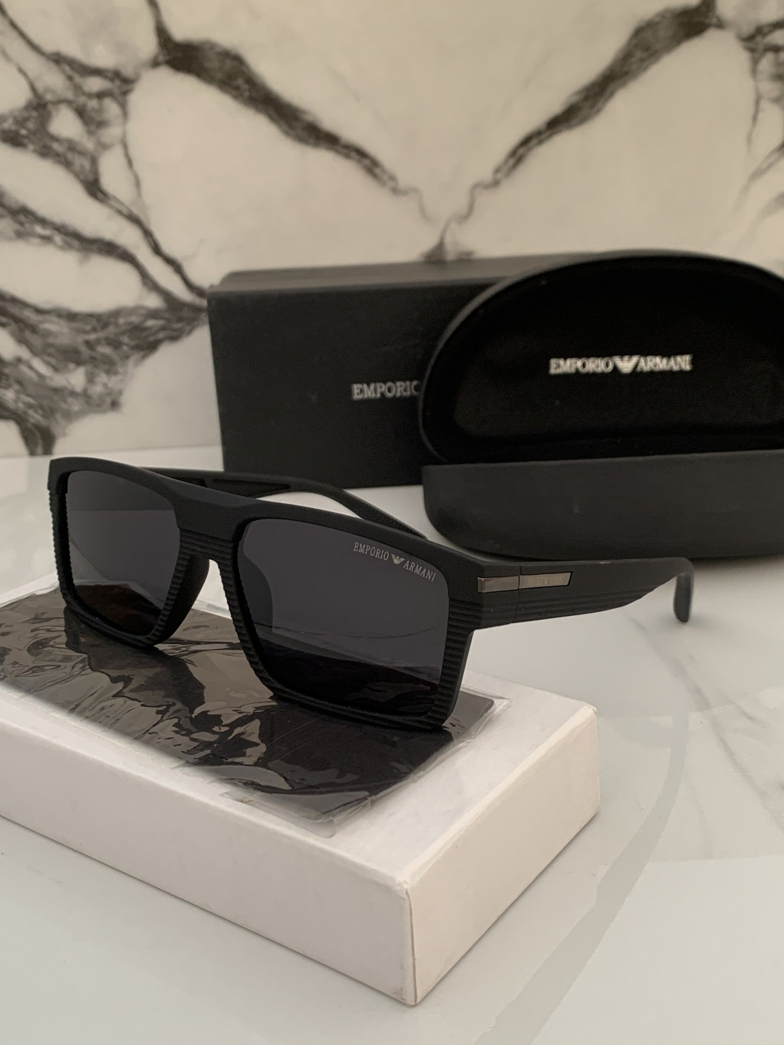 Branded Sunglasses EA 4918_fullblack(With Original Kit) - Image 6