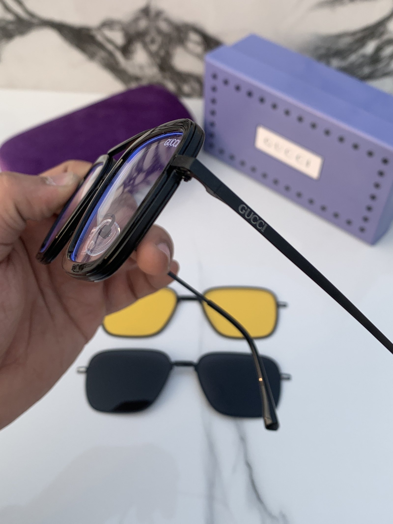 Branded Sunglasses attachment_black(With Original Kit) - Image 6