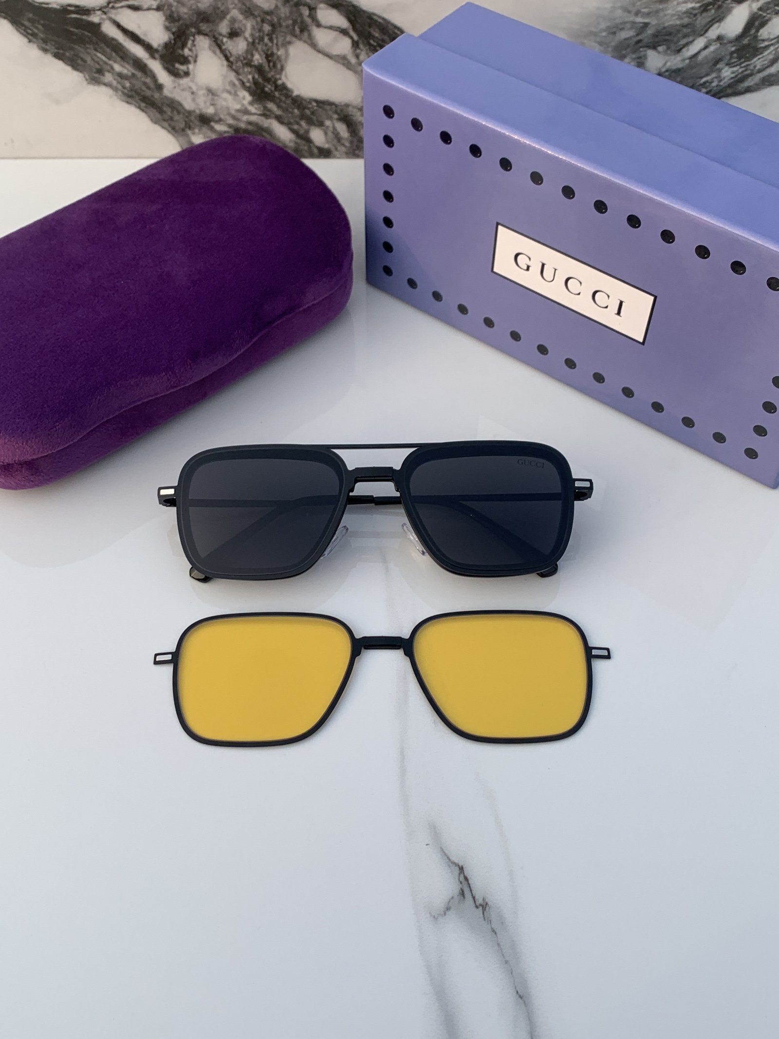 Branded Sunglasses attachment_black(With Original Kit) - Image 4