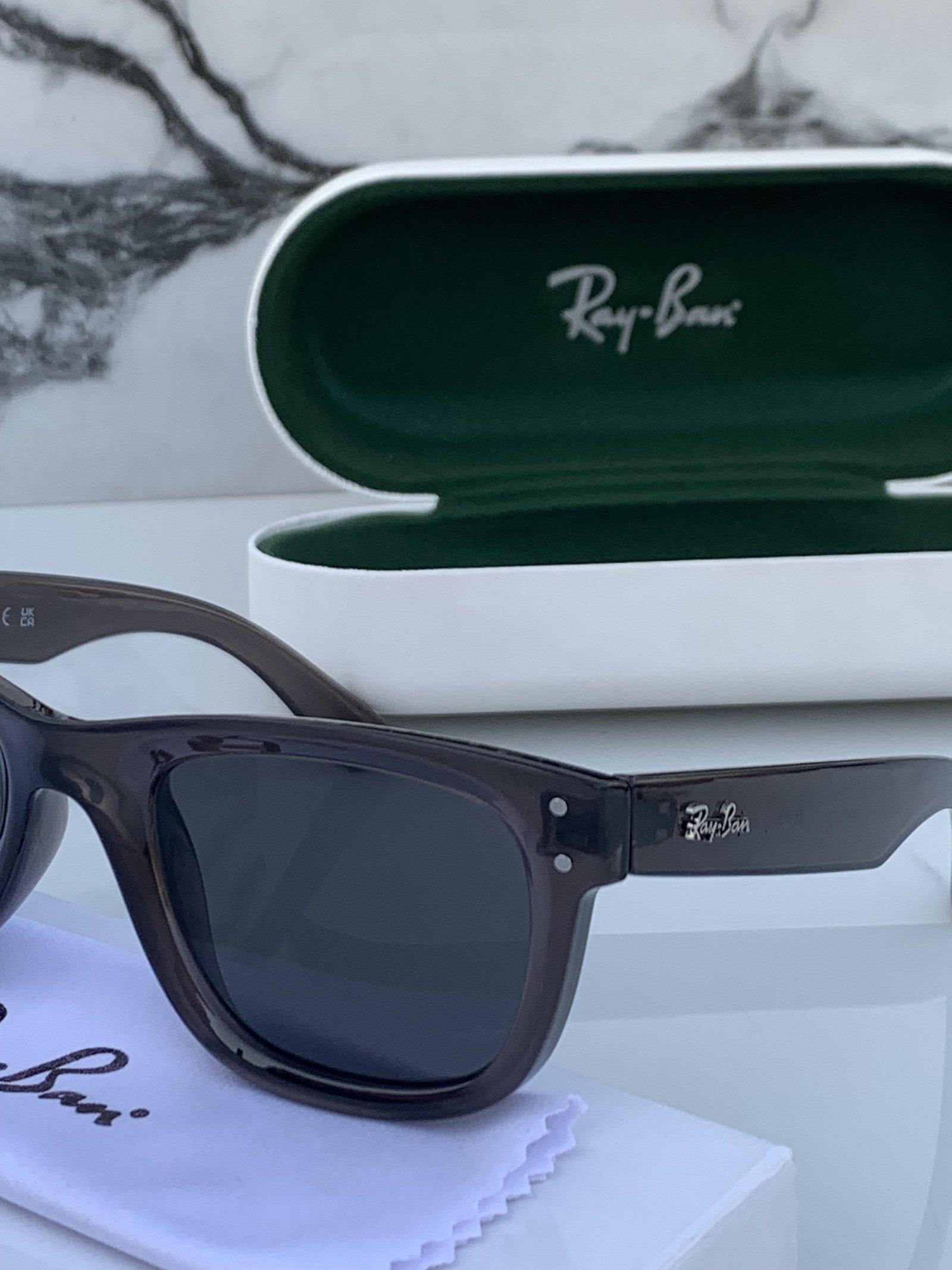 Branded RB 0502 Sunglasses Grey (With Original Kit) - Image 5