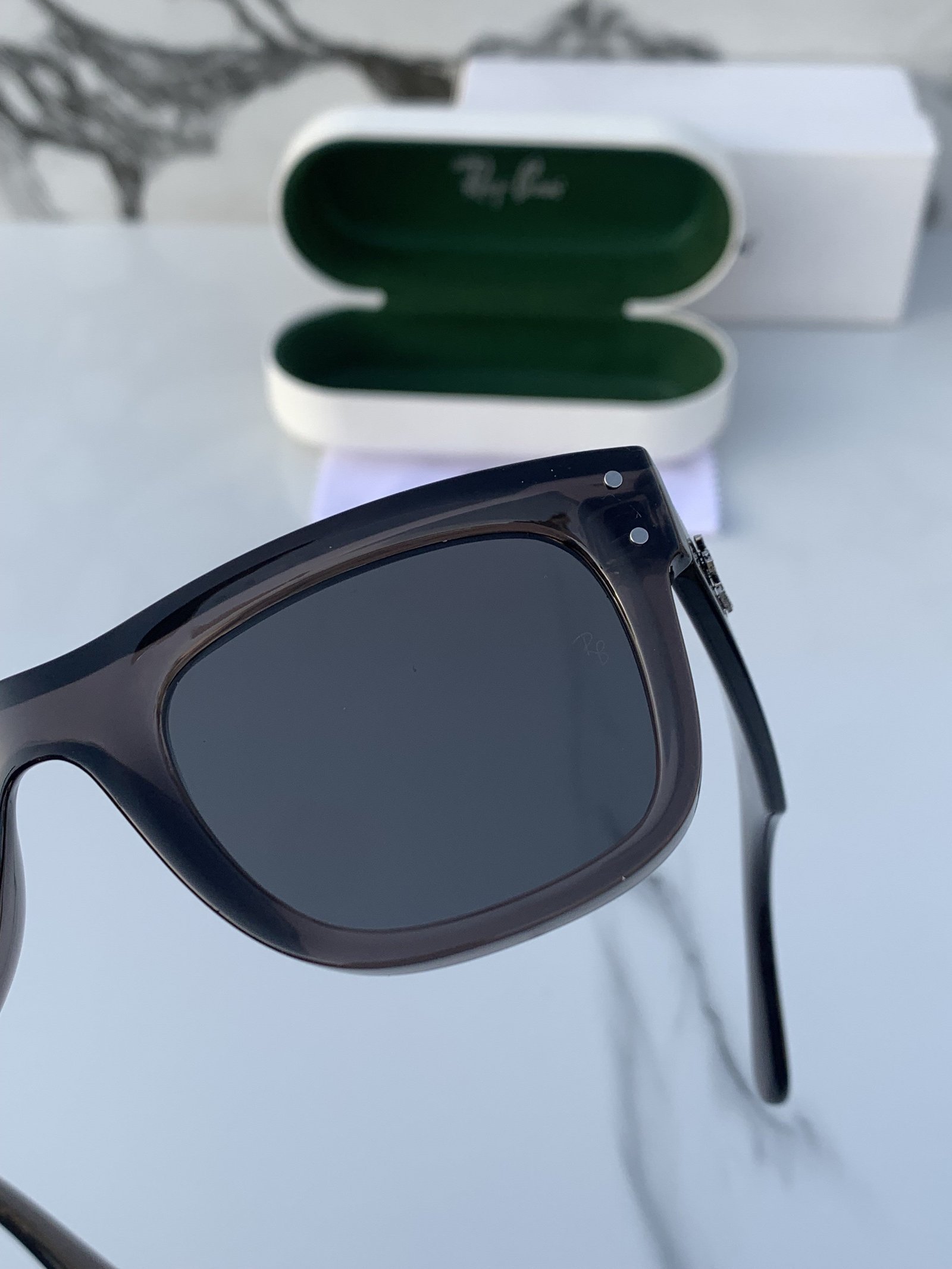 Branded RB 0502 Sunglasses Grey (With Original Kit) - Image 3