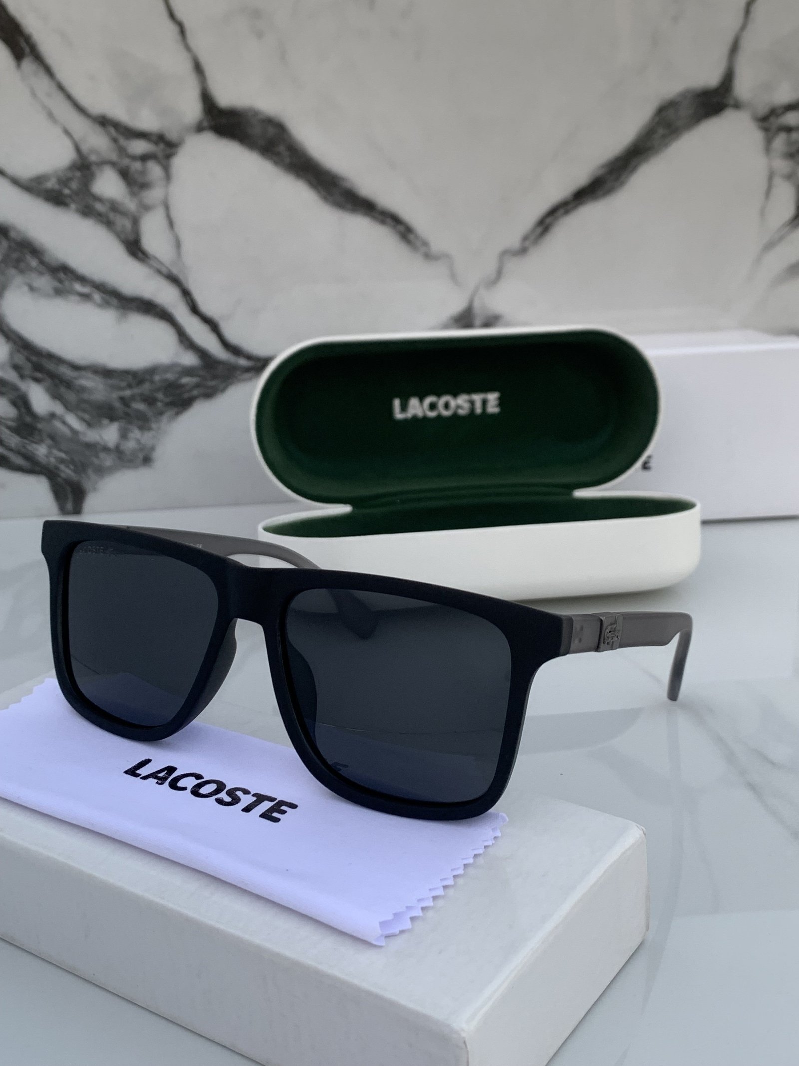 Branded LCOSTE Sunglasses Brown (With Original Kit)