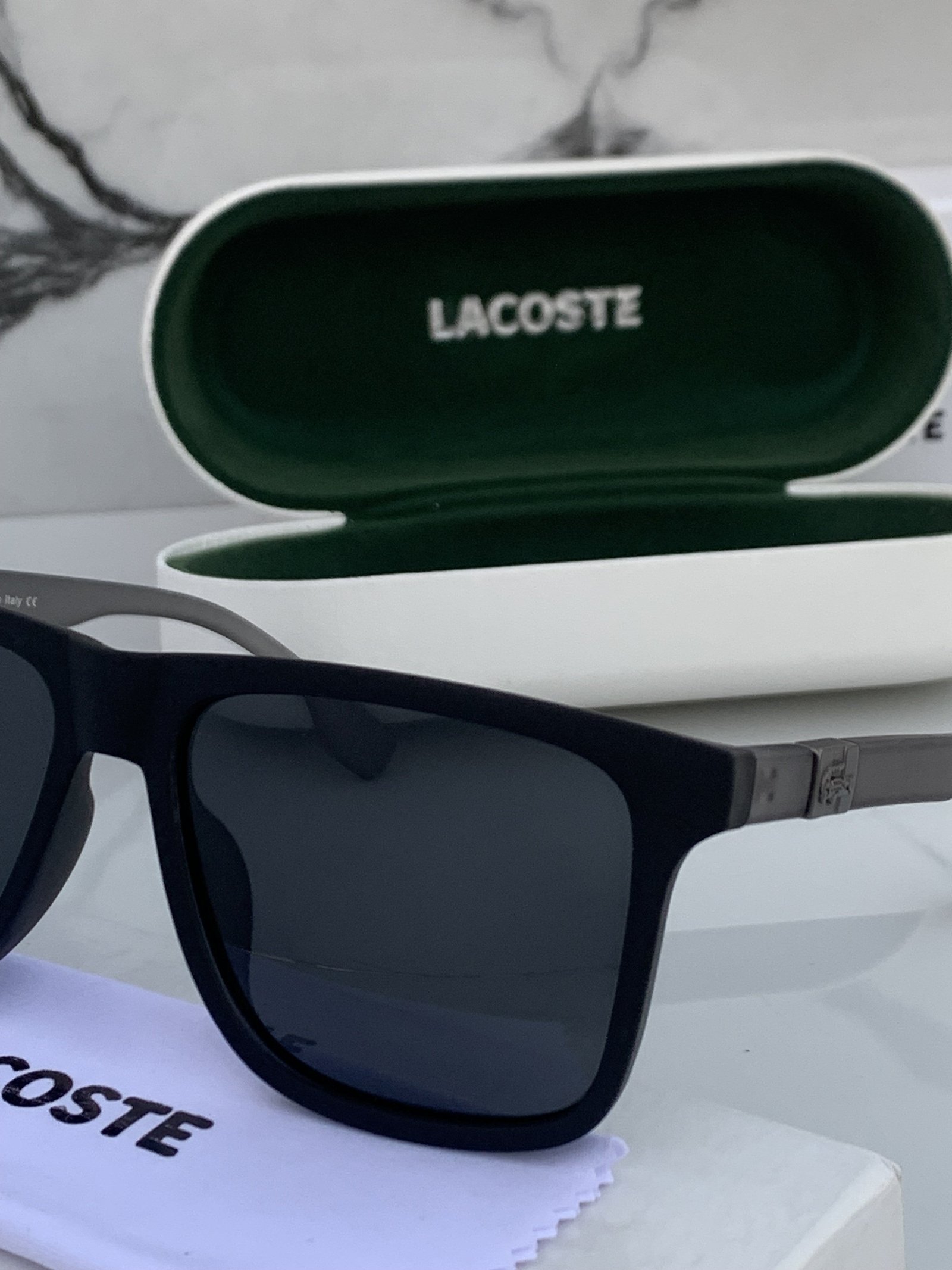 Branded LCOSTE Sunglasses Brown (With Original Kit) - Image 3