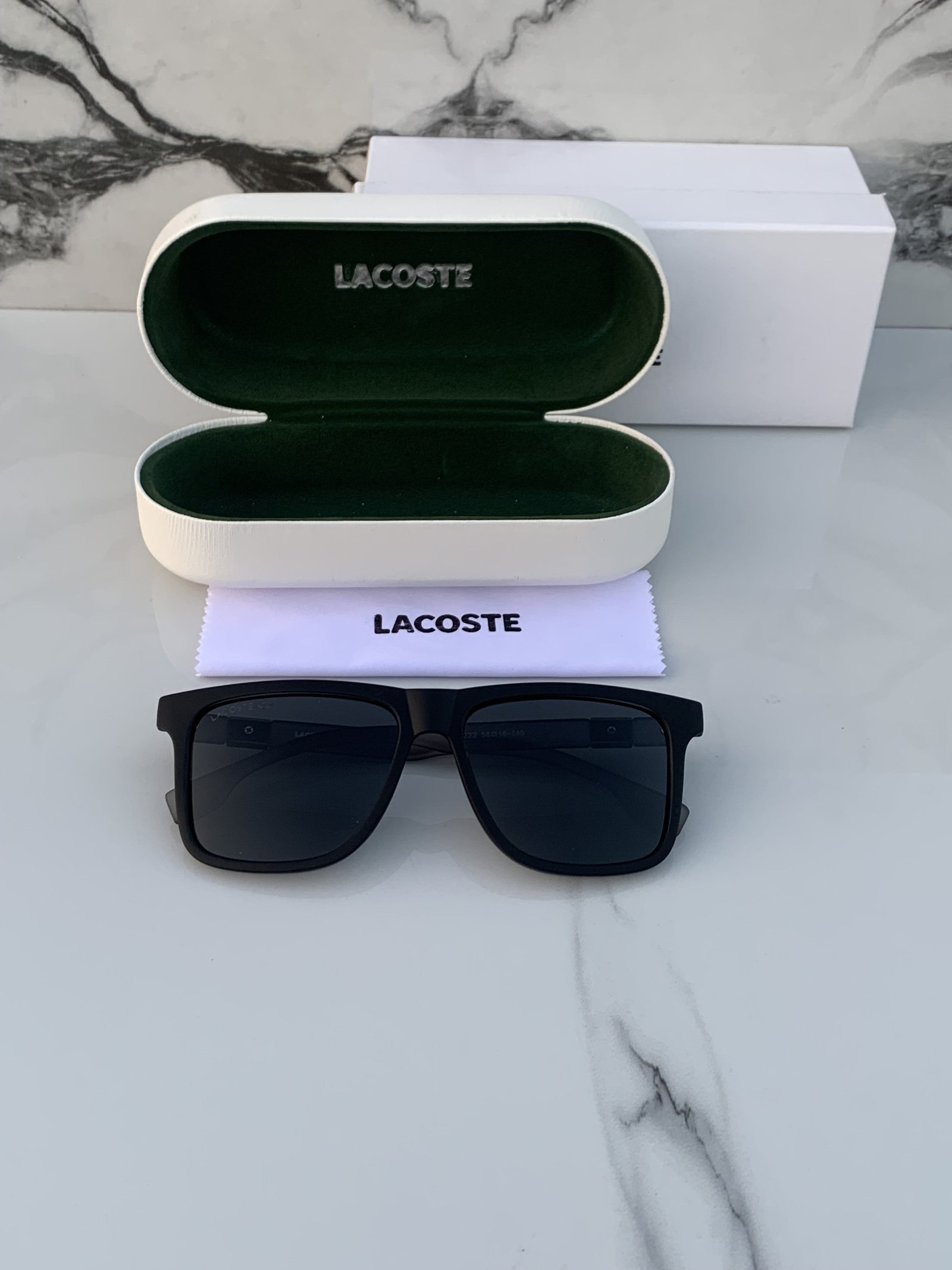 Branded LCOSTE Sunglasses Brown (With Original Kit) - Image 5