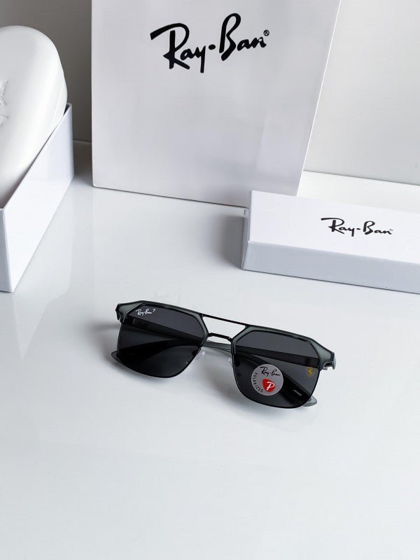 Branded Rb 01 Black Grey Sunglasses Bt (With Original Kit)