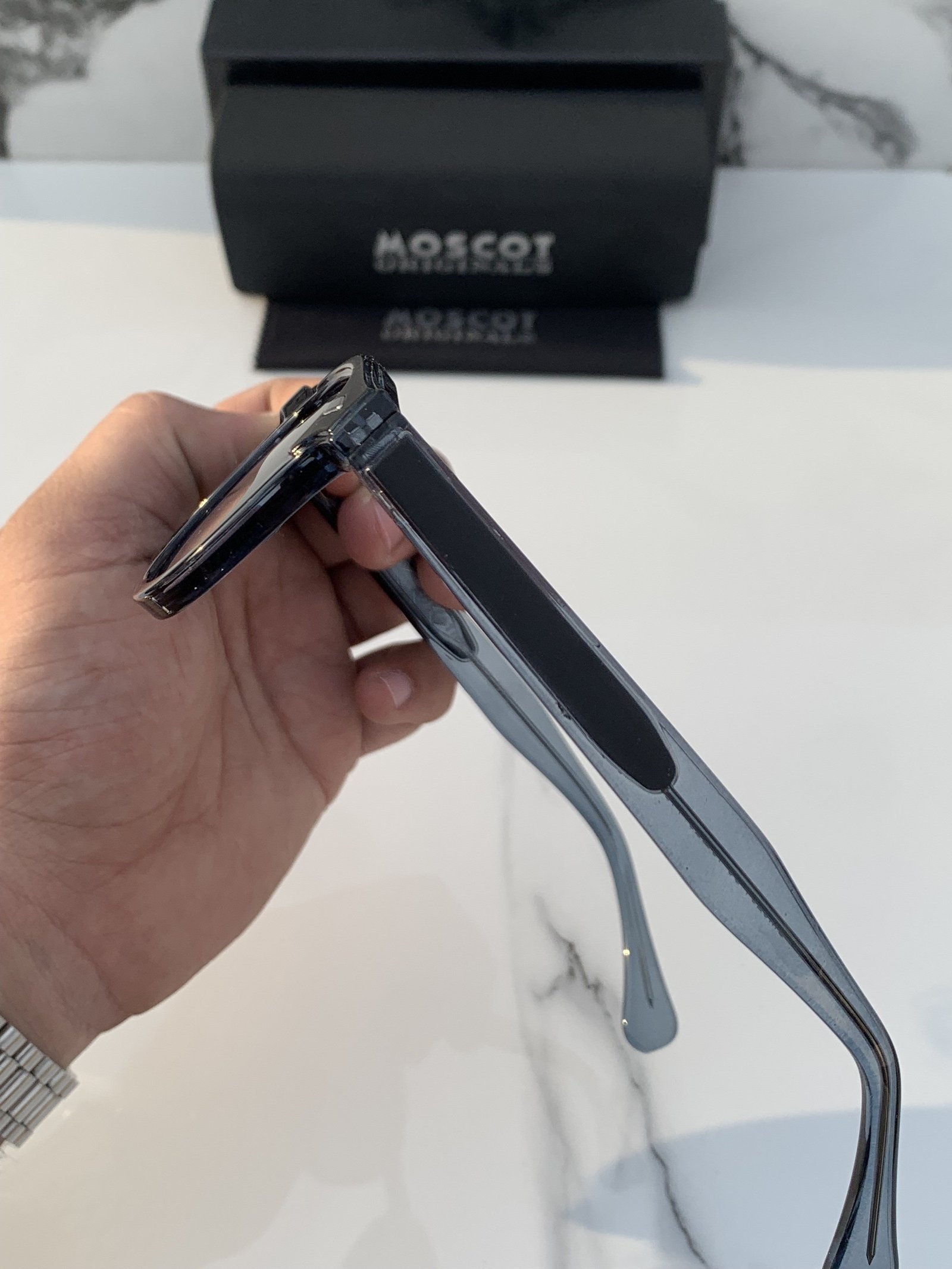 Branded Msct Blue Grey Sunglasses AD (With Original Kit) - Image 2