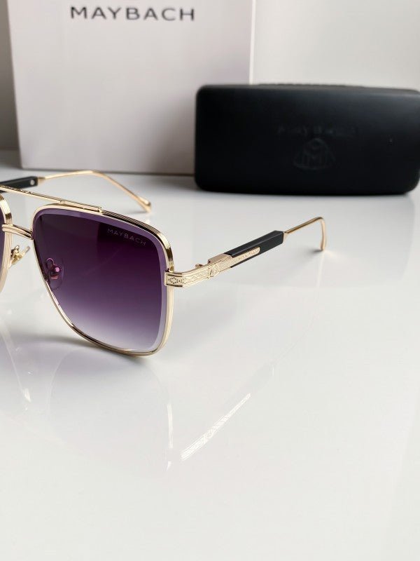 Branded Mbch Gold Blue Sunglasses Bt (With Original Kit) - Image 4