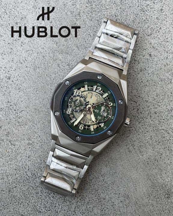 Hublot BigBang Tourbillion Silver-Green - Image 2