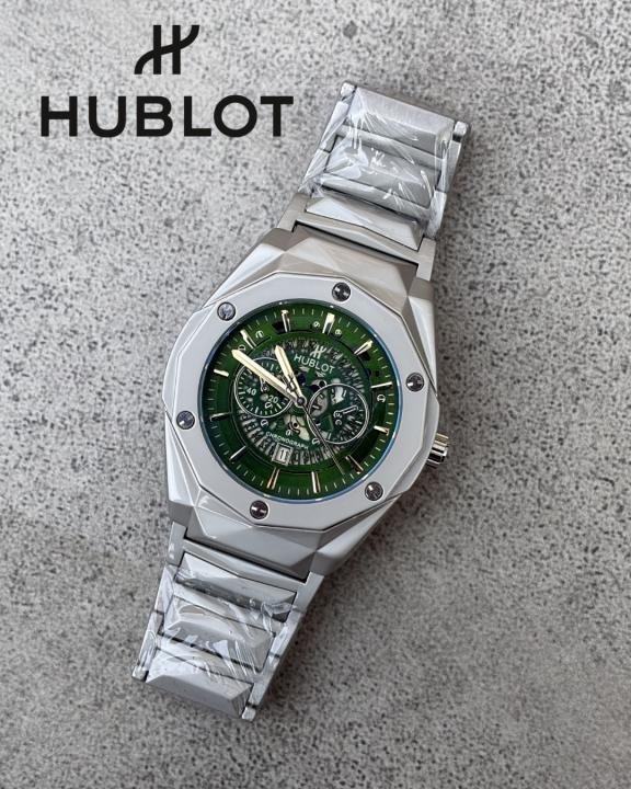 Hublot BigBang Tourbillion Silver-Green - Image 2