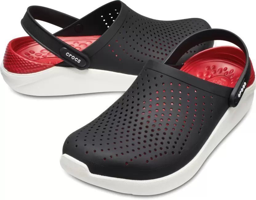Crocs Men Literide Black Clogs Sandal - Image 2