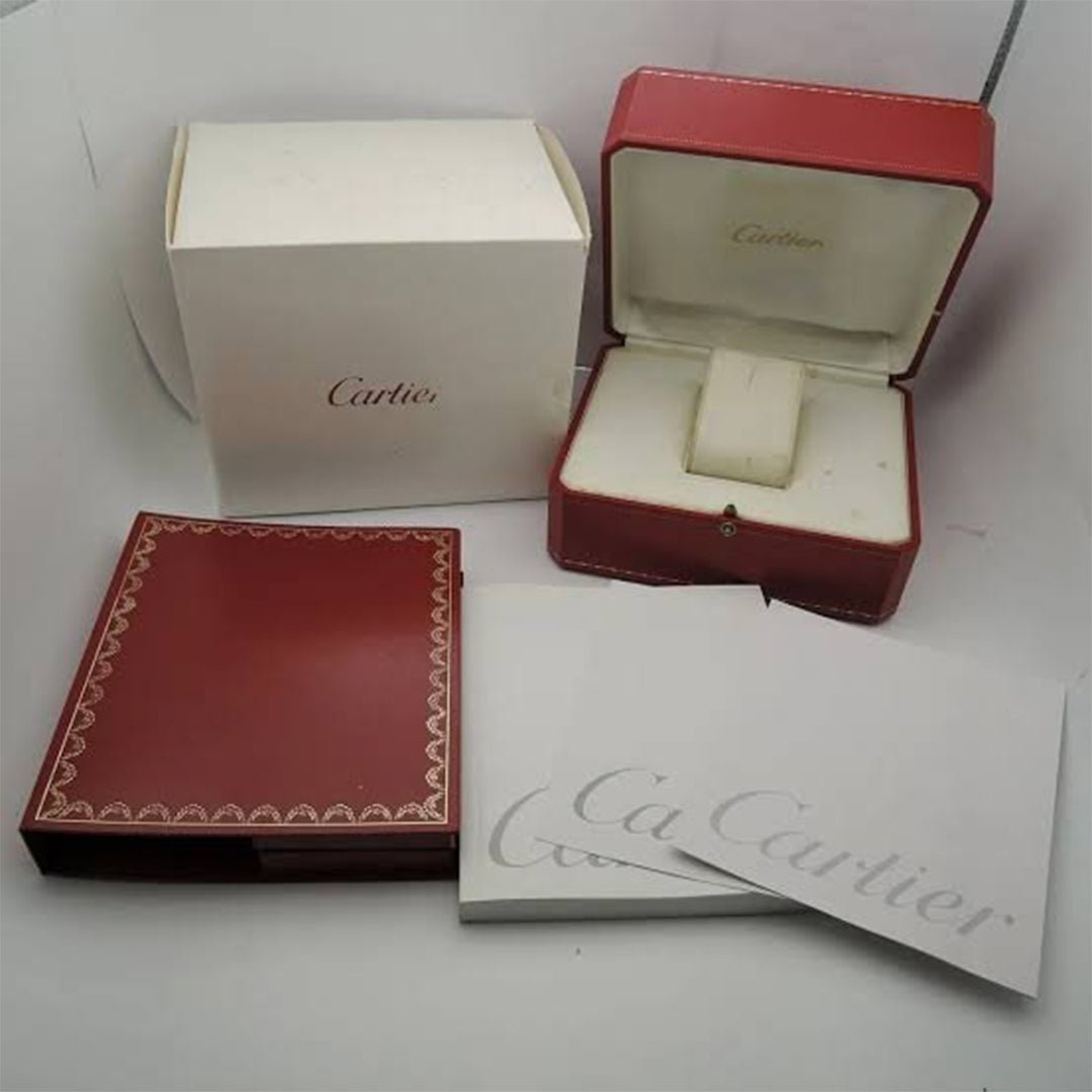 Cartier Leather Brown Automatic Watch C - Image 2