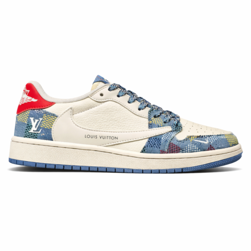 Nike Air Jordan Retro 1 Low x Travis Scott Fragment Design Louis Vuitton 177 TOP BATCH UA