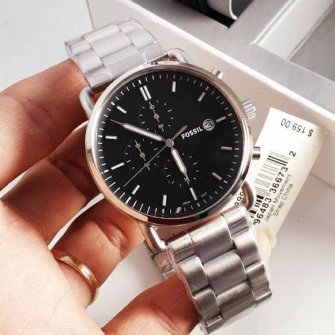 Fossil Silver Metal Watch - Image 2