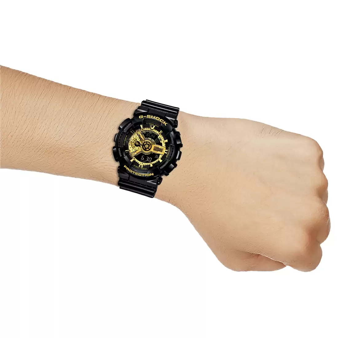 G-shock Black Gold Rubber Watch - Image 2