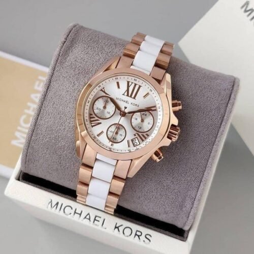 Michael Kors MK5799 Mini Bradshaw Chronograph Watch for Women