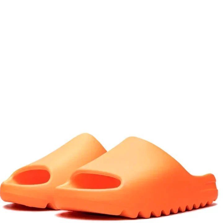 ADDIDAS YEZZY SLIDES ORANGE - Image 4