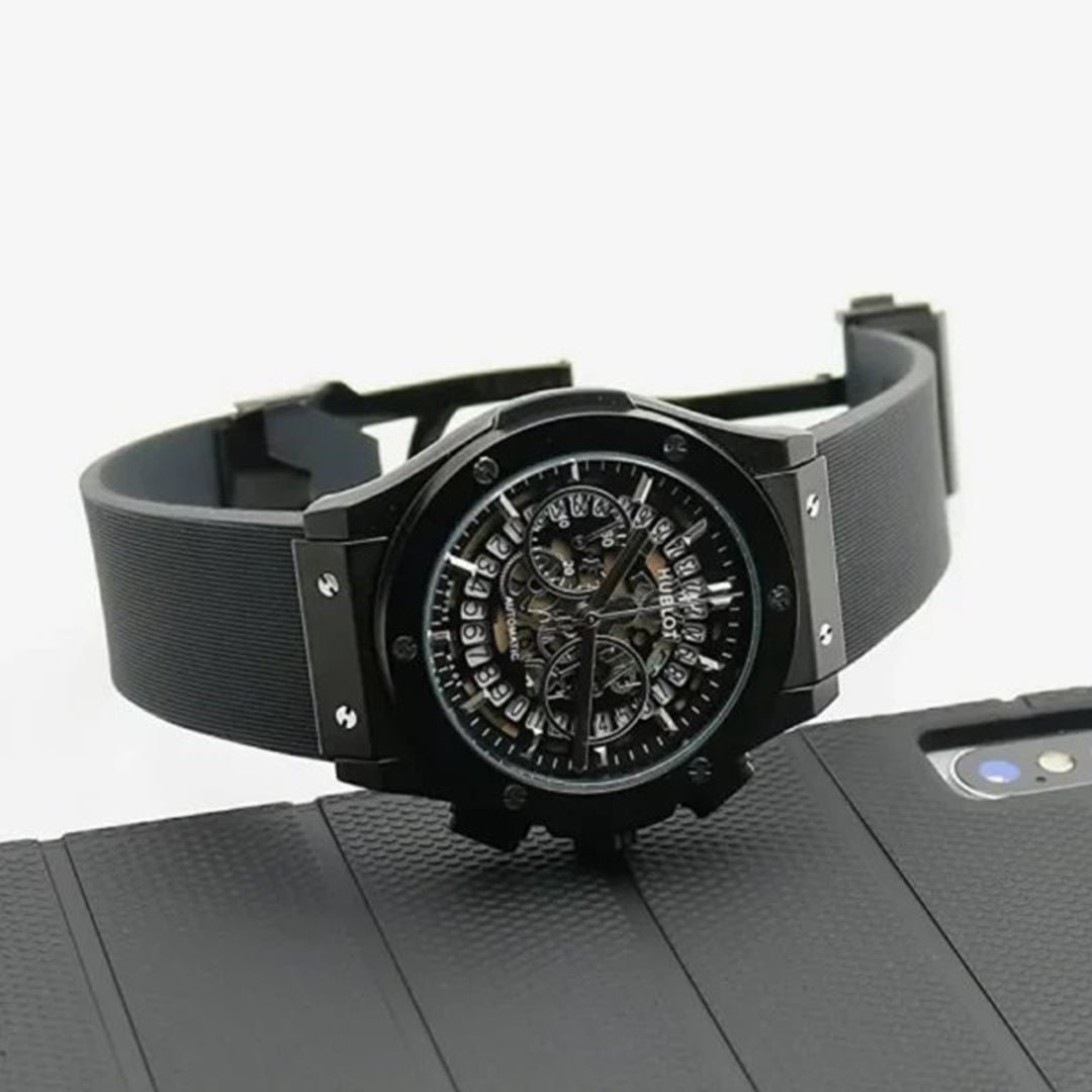 Hublot Black Belt Watch - Image 3