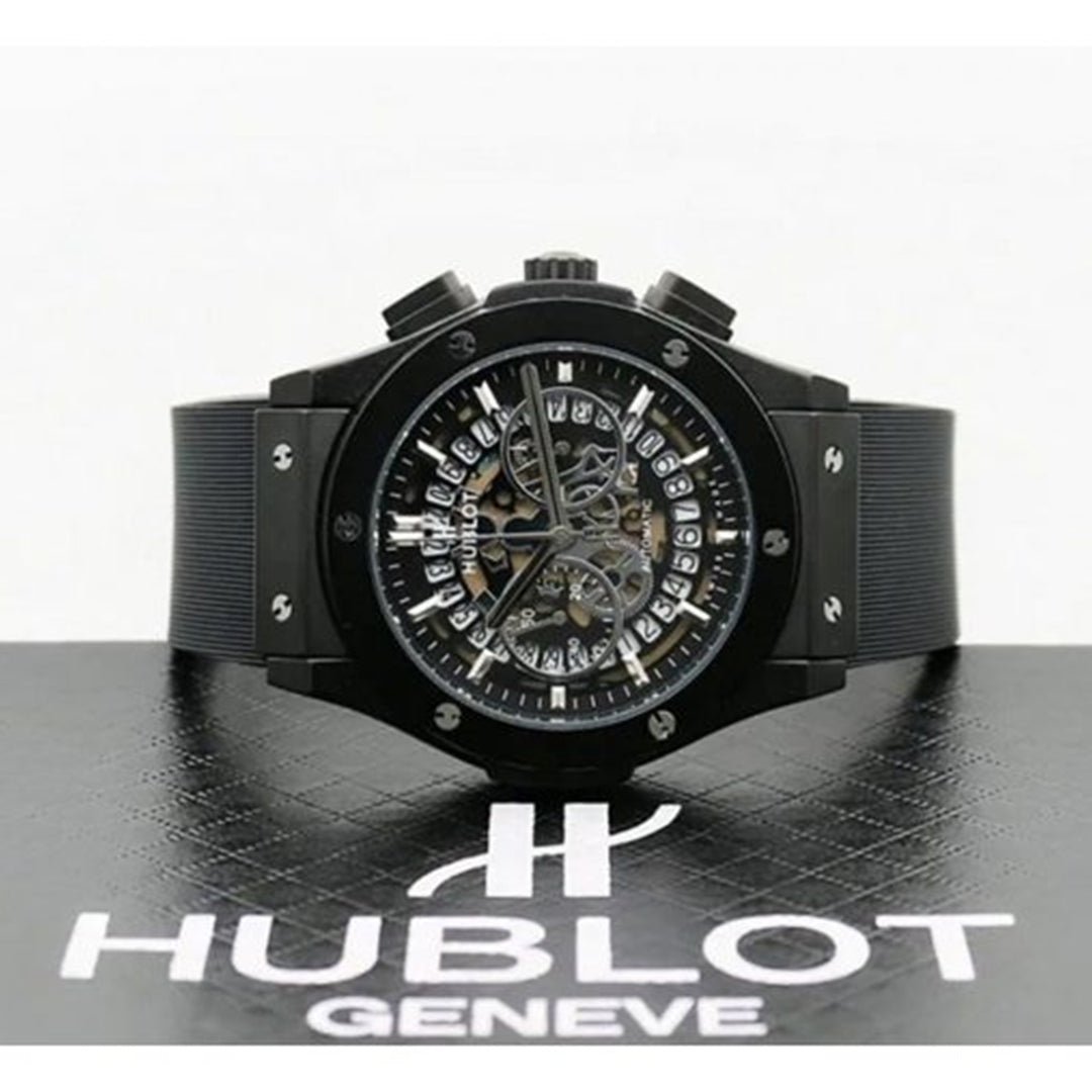Hublot Black Belt Watch - Image 5