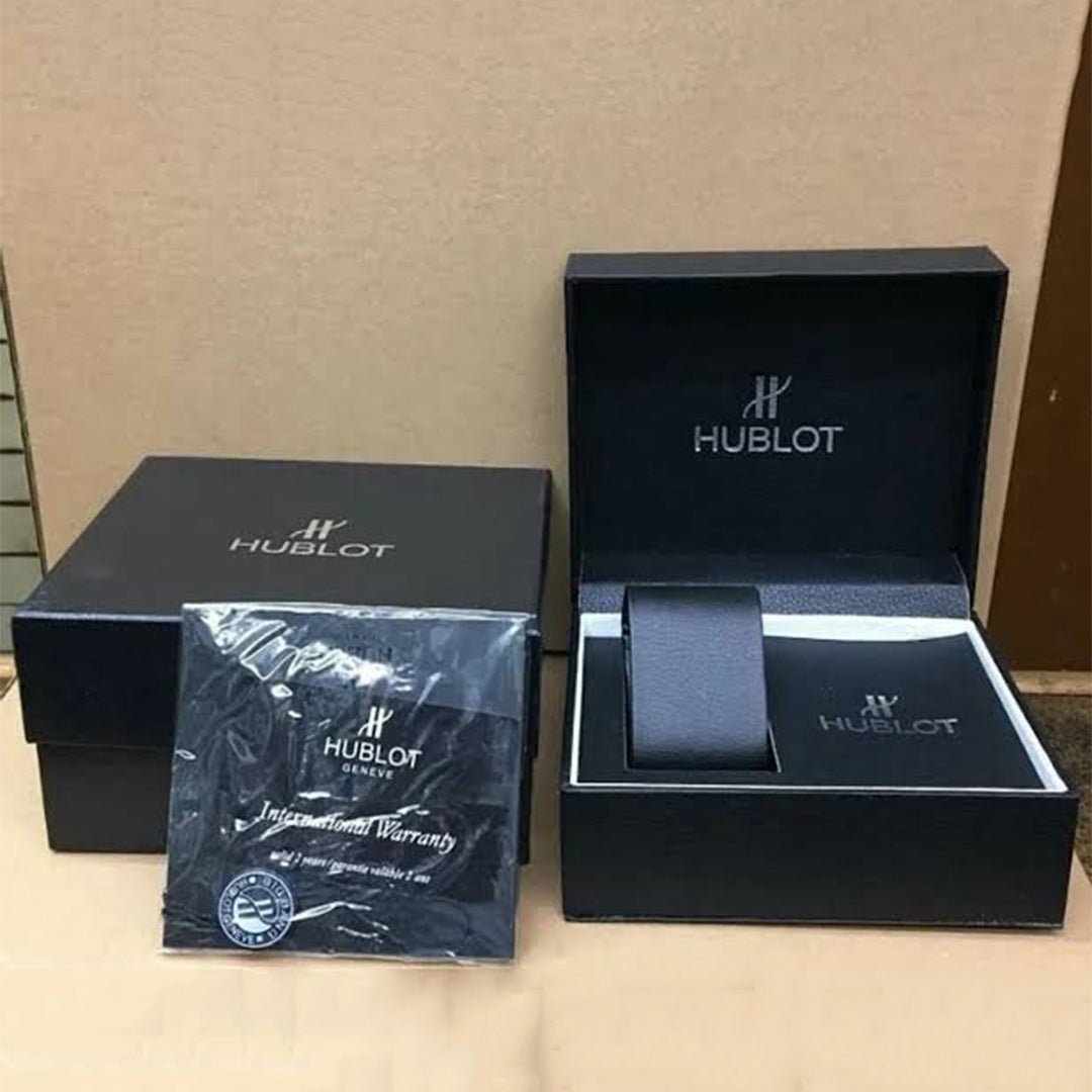 Hublot Grey Leather Belt Watch B - Image 2