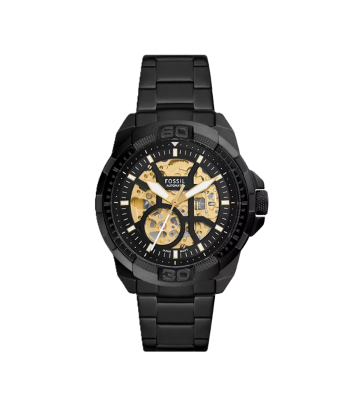 Fossil Black Metal Automatic