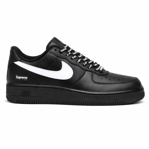 Supreme x Nike air force 1 low black white TOP BATCH UA