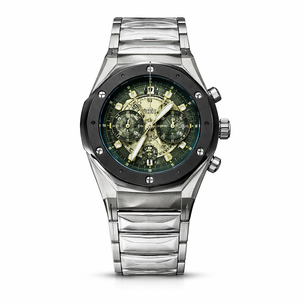 Hublot BigBang Tourbillion Silver-Green