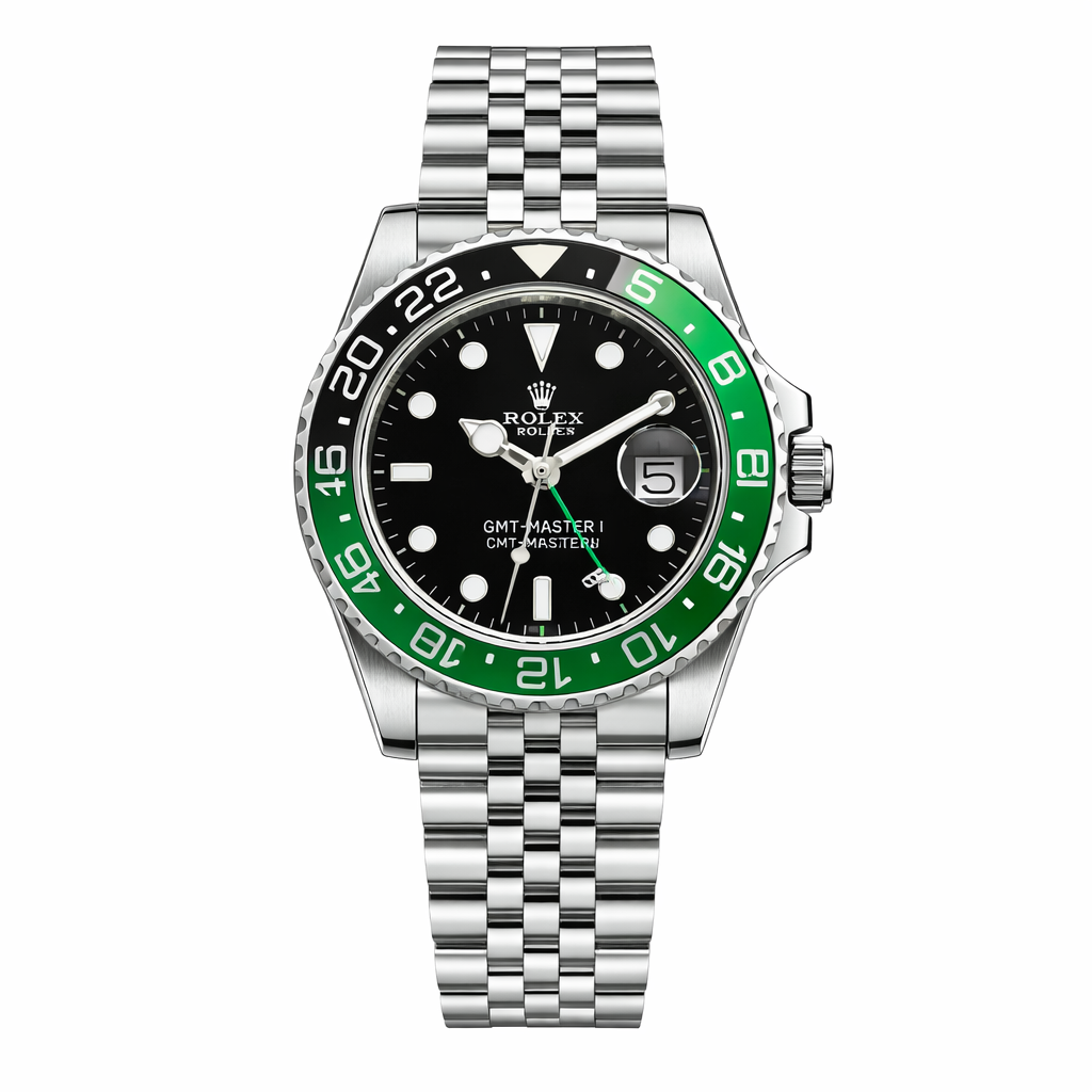 Rolex GMT-Master - Green Black Dual Time Watch