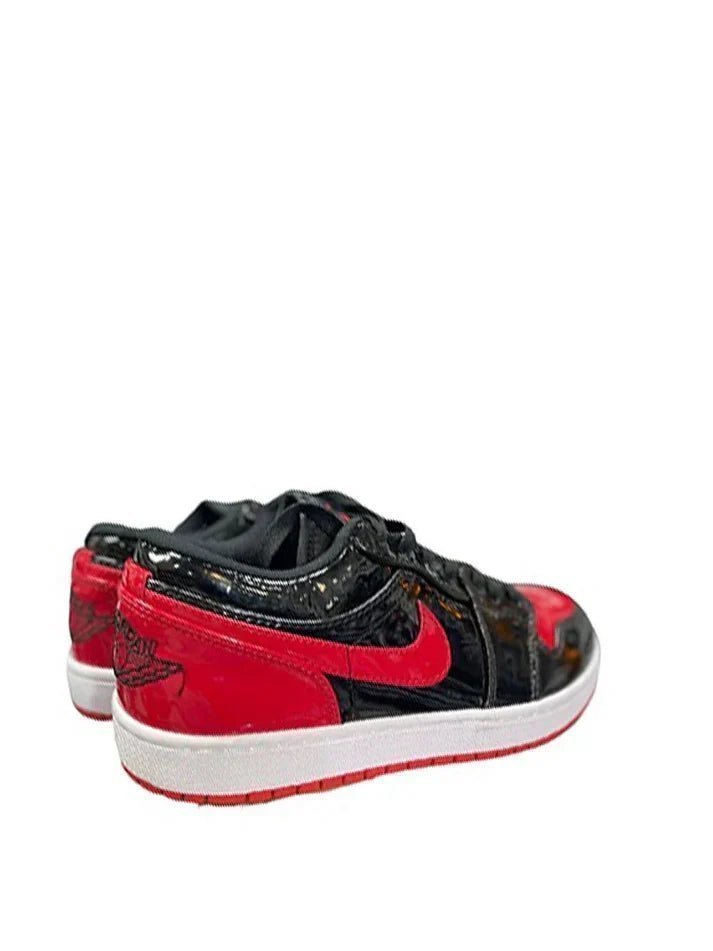 JORDAN RETRO 1 LOW PATENT BRED - Image 2