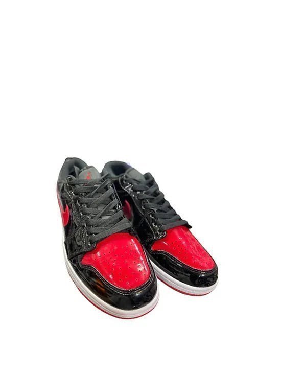 JORDAN RETRO 1 LOW PATENT BRED - Image 4
