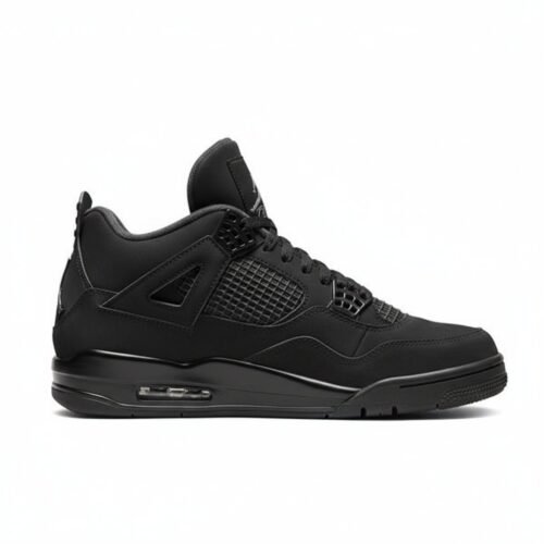 Jordan Retro 4 Black Cat Suede Semi Ua TOP BATCH UA
