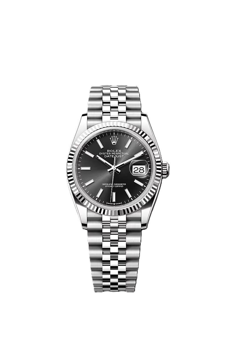 Rolex Date just 36 black dial