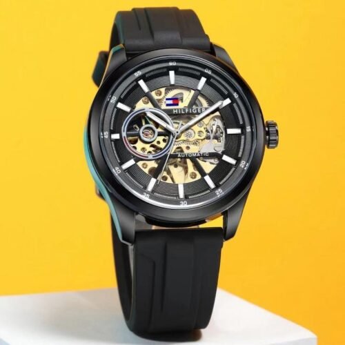 Tommy Hilfiger Rubber belt automatic